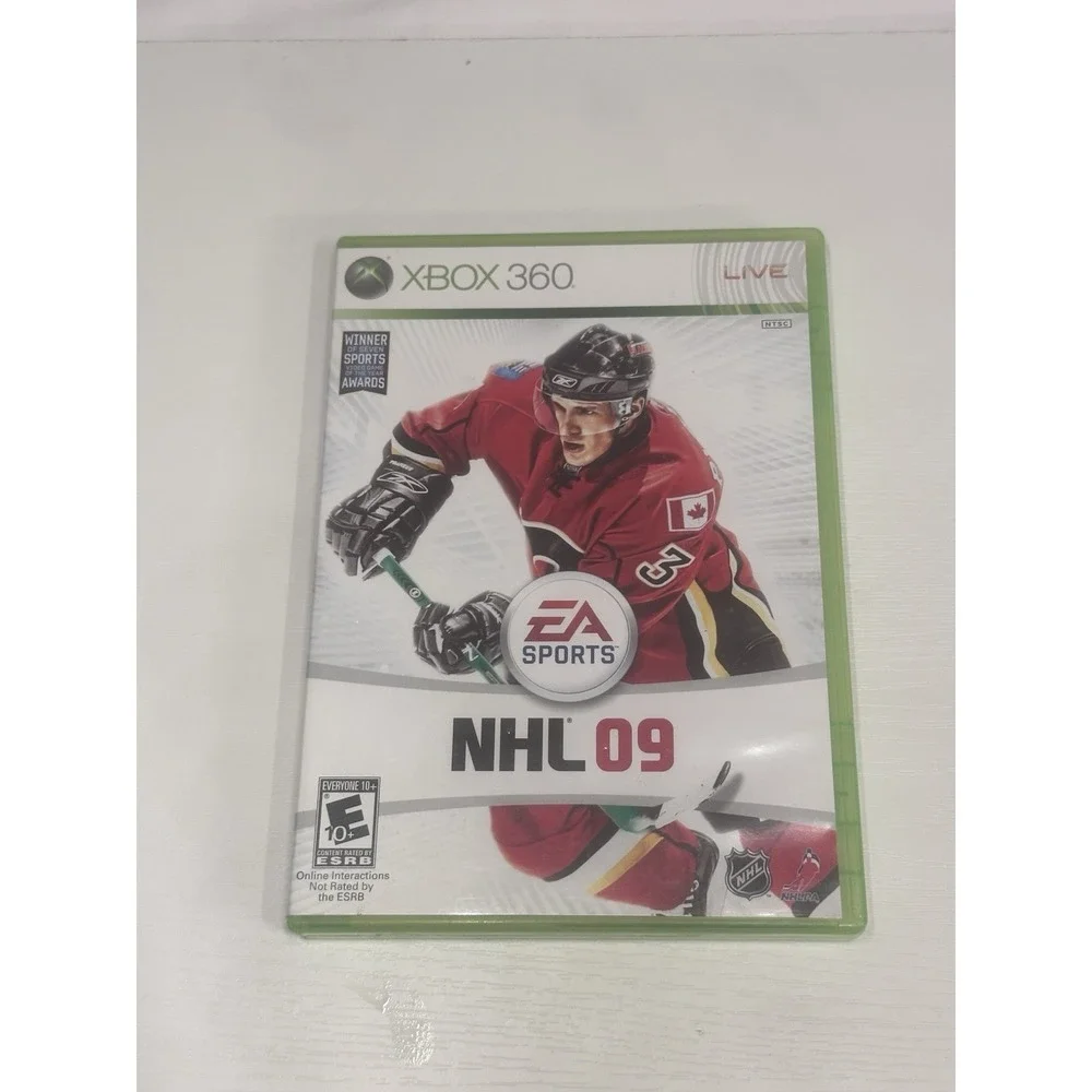 NHL 09 Microsoft Xbox 360 Complete With Manual